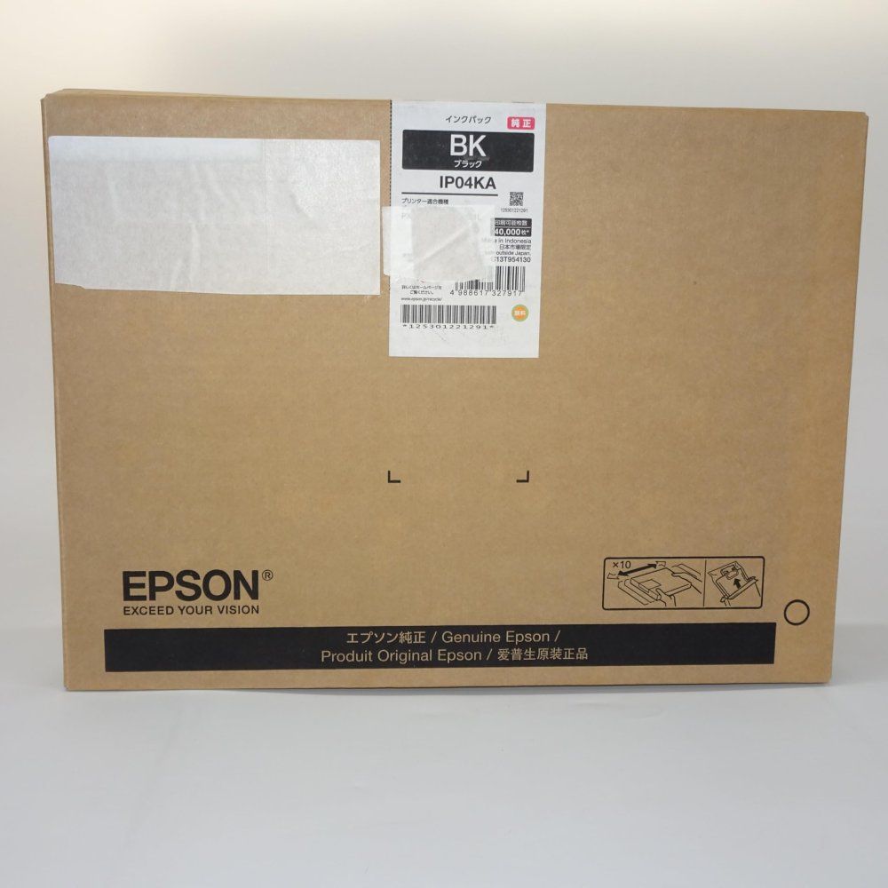 エプソン EPSON 純正インクパック ブラック 約40000ページ IP04KA