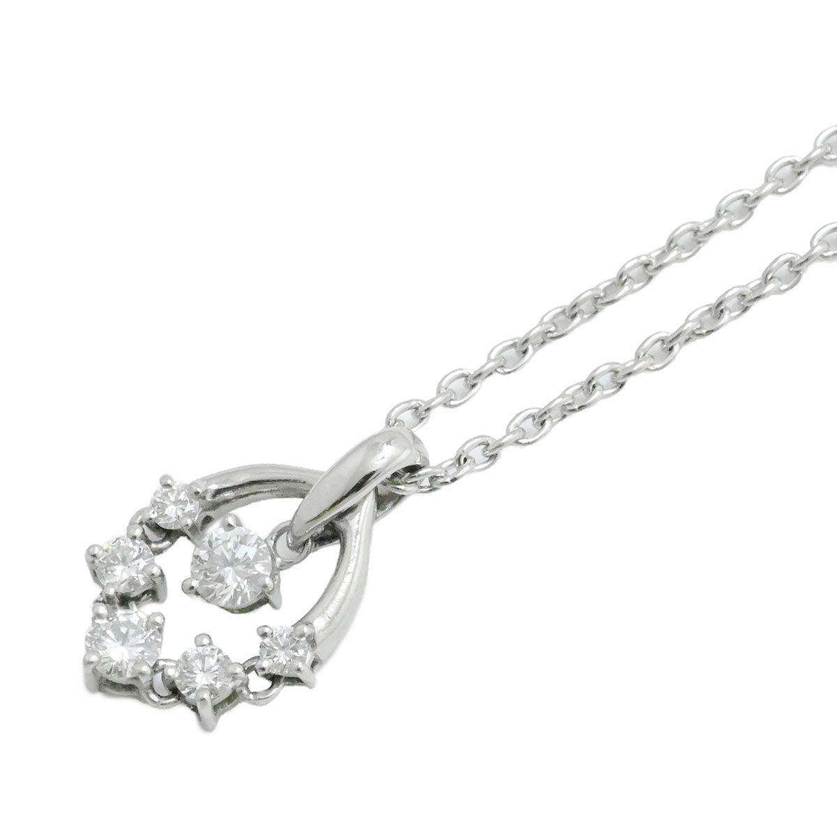 モニッケンダム PT 900 850 ダイヤ0 30 ct プラチナ ダイヤモンド ネックレス