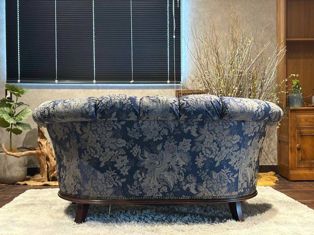 マルニ木工 二人掛けソファー 古家具 マルニ木工 maruni 2人掛けソファ アンティーク ビンテージ nZ