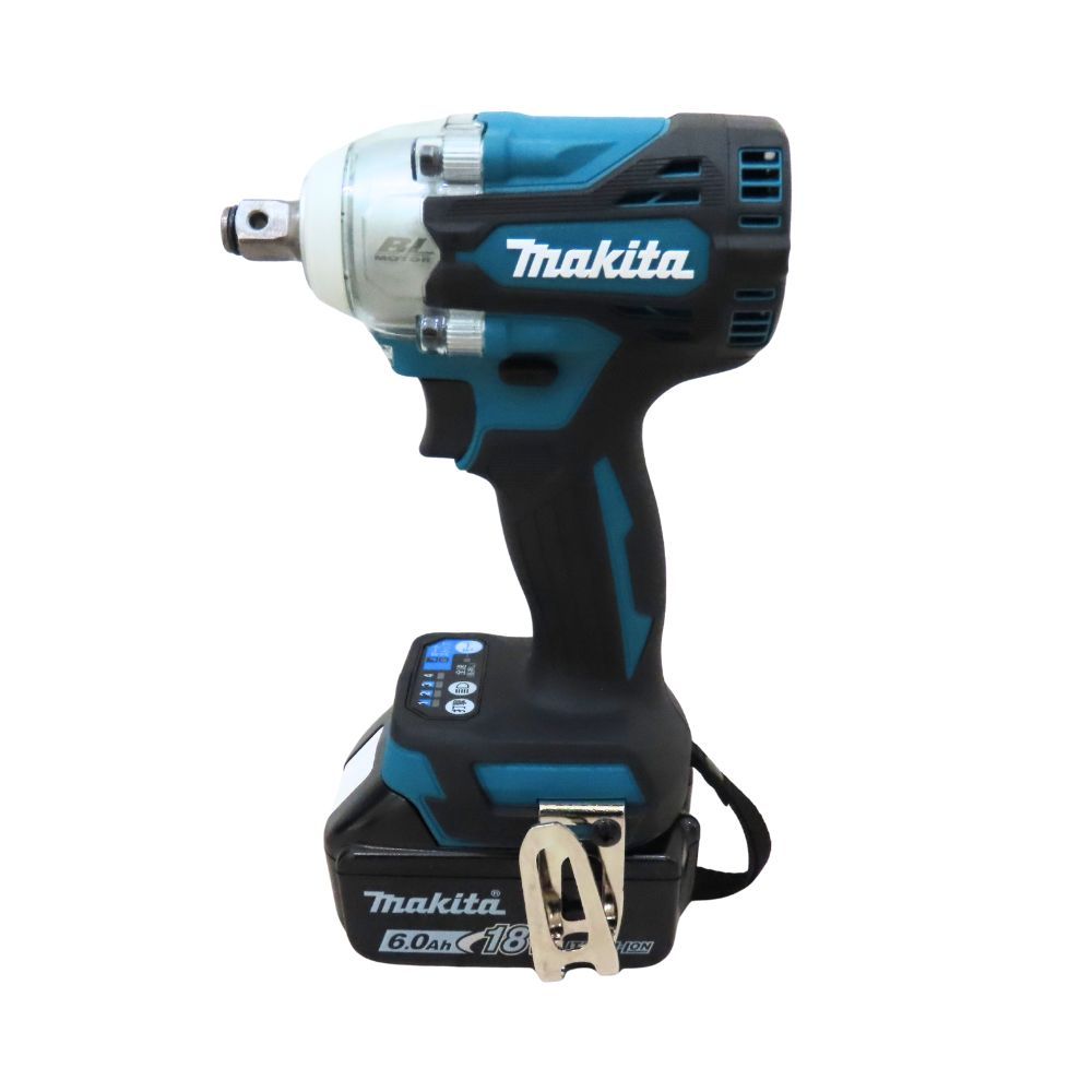 Makita マキタ ブルー 充電式インパクトレンチ 18 V BT ケース バッテリー付属 締付工具 電動工具 DIY