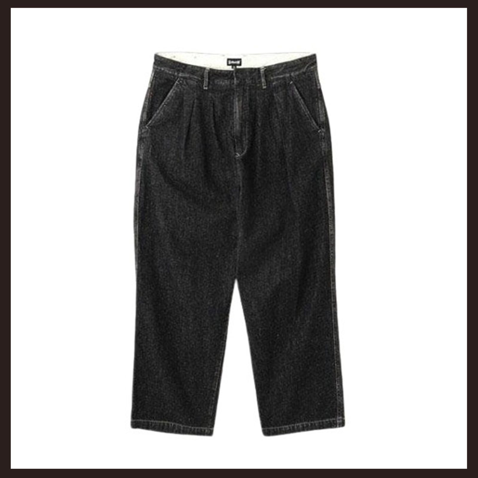 Schott ショット 2タックデニム 36 ブラック