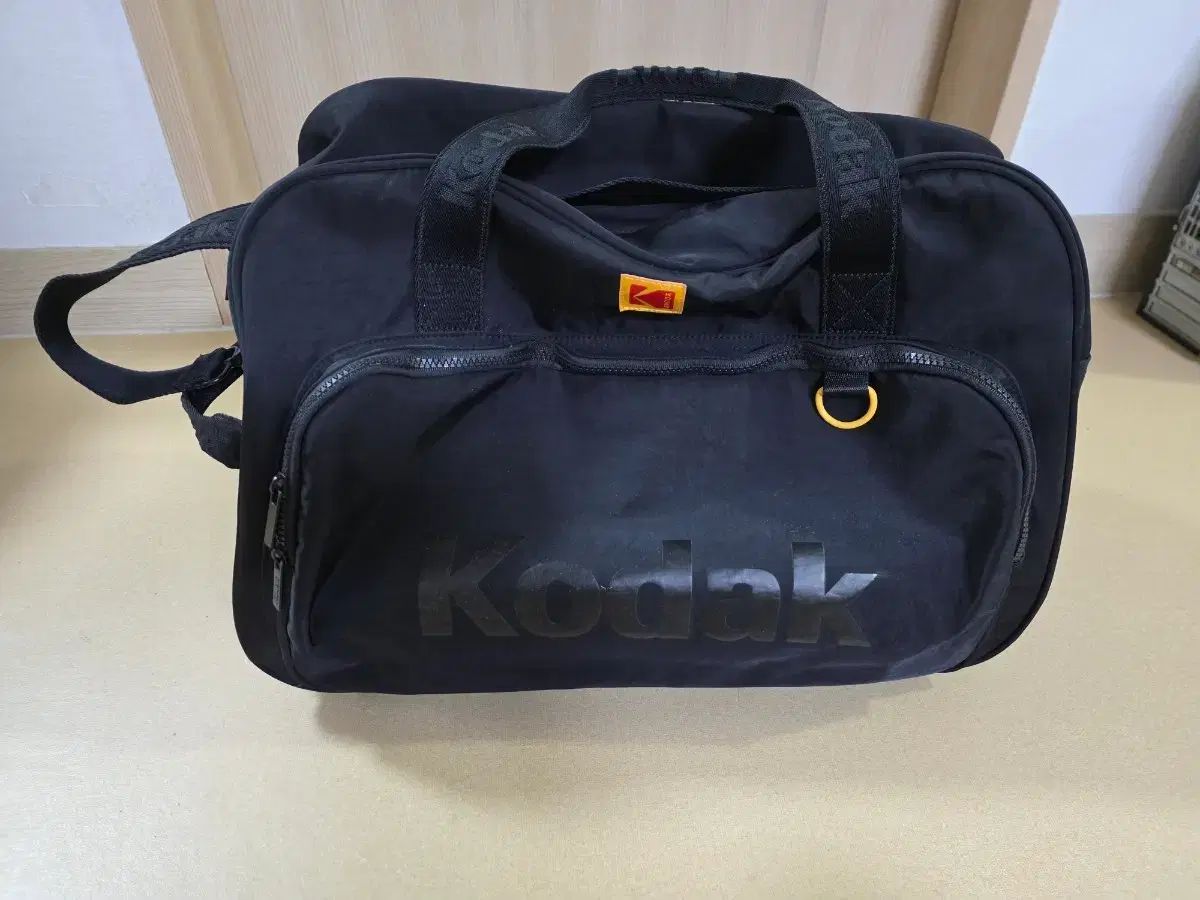 KODAK コダック ブラック ボストンバッグ 旅行用 バッグ