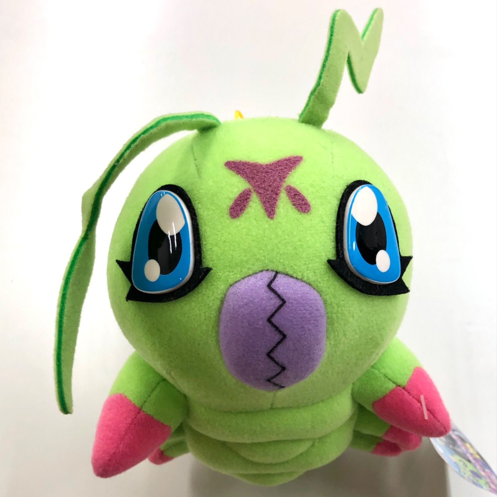 希少】デジモンアドベンチャー02 超進化編 ワームモン ぬいぐるみ タグ