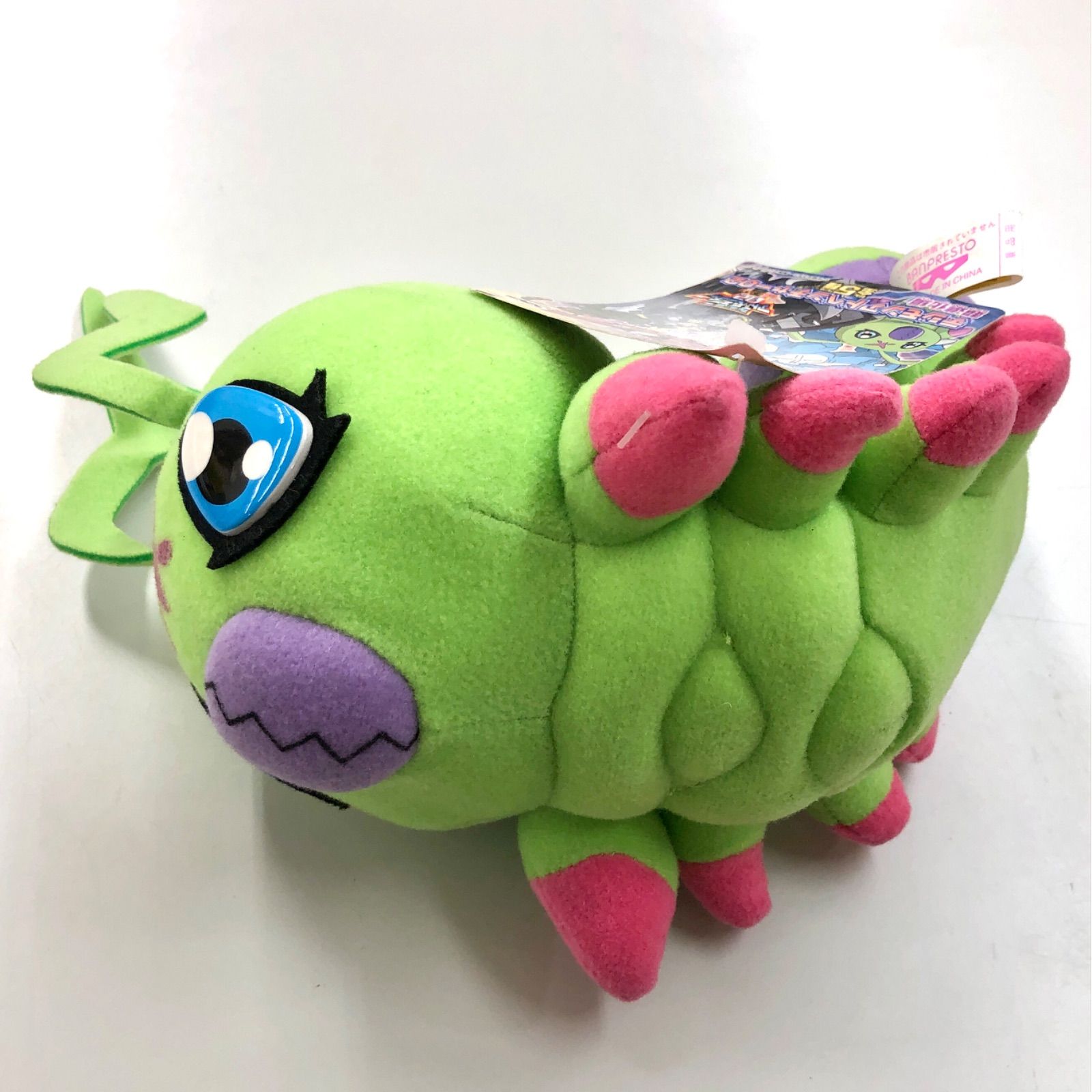 希少】デジモンアドベンチャー02 超進化編 ワームモン ぬいぐるみ タグ