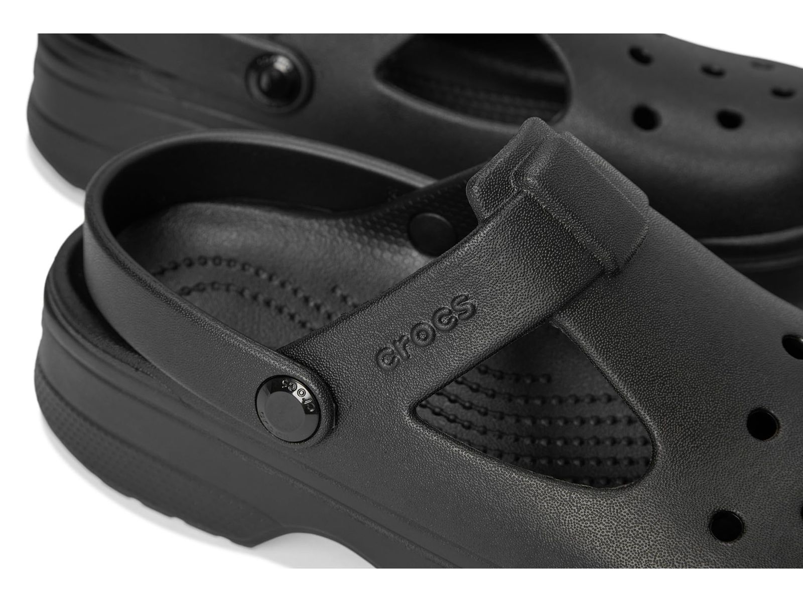  クロックス キッズ クラシックメリージェーンクロッグ ブラック 20 cm スリッポン 靴