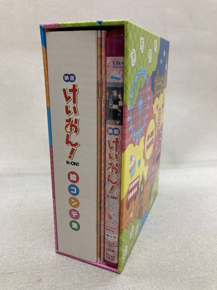 Blu-ray 2枚組 映画 けいおん！ K-ON 初回限定版 ブルーレイBOX 絵