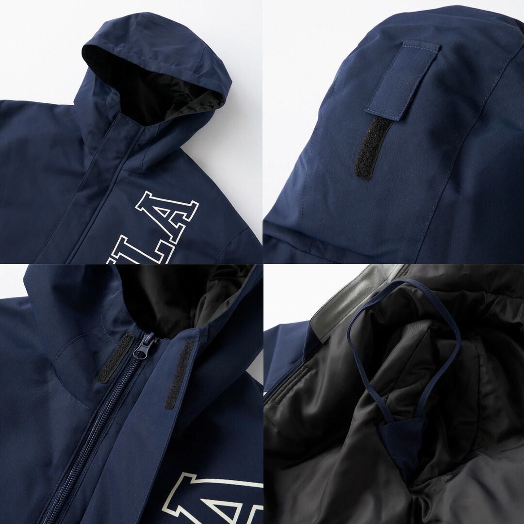 FILA フィラ 145-723 カラー/NV キッズスキーウェア 上下セット スキー