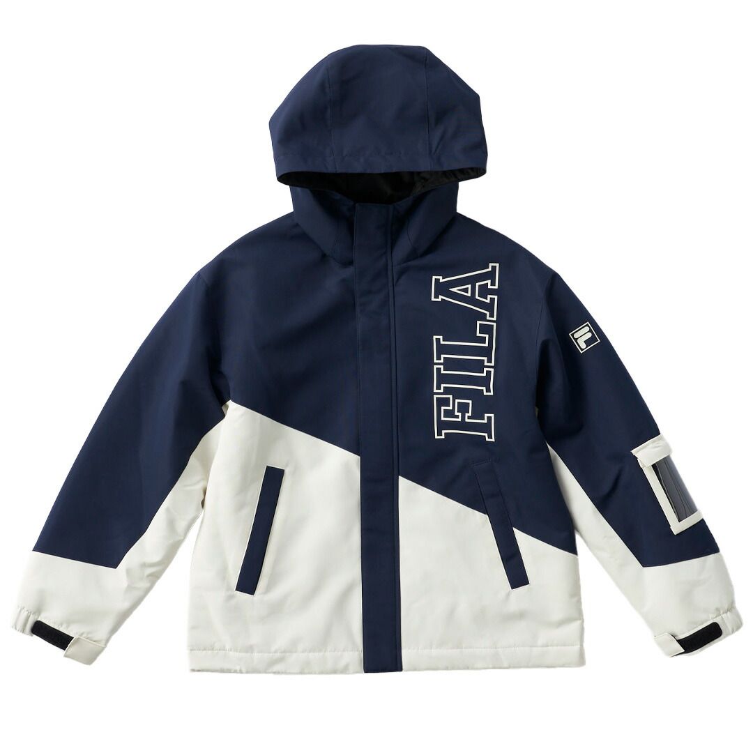 FILA フィラ 145-723 カラー/NV キッズスキーウェア 上下セット スキー