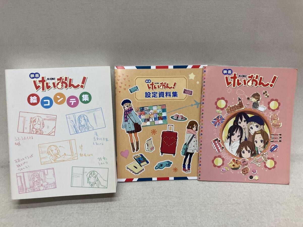Blu-ray 2枚組 映画 けいおん！ K-ON 初回限定版 ブルーレイBOX 絵