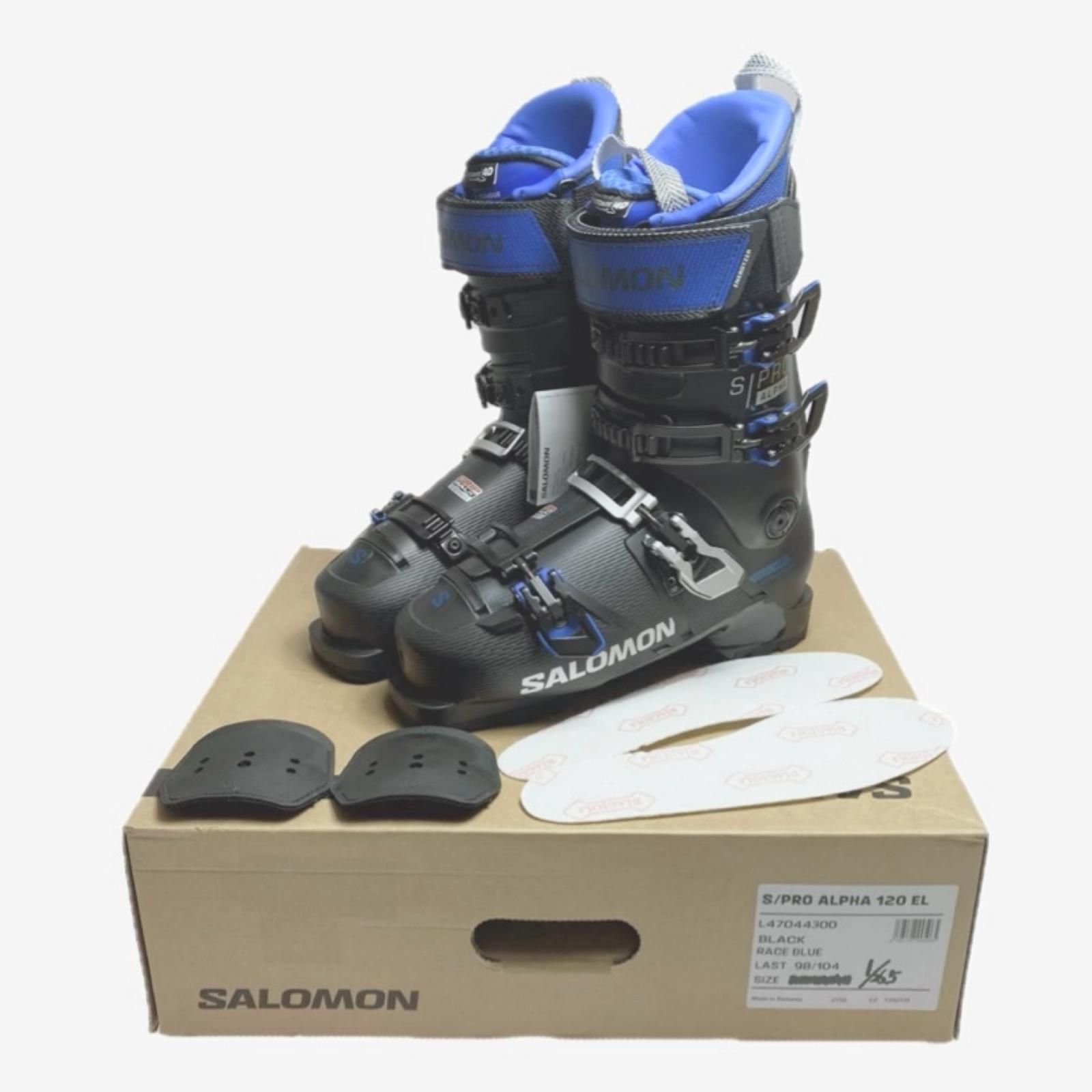 ωωSALOMON サロモン スキーブーツ SIZE 26 cm S PRO ALPHA 120 ソールサイズ304 mm ブラック
