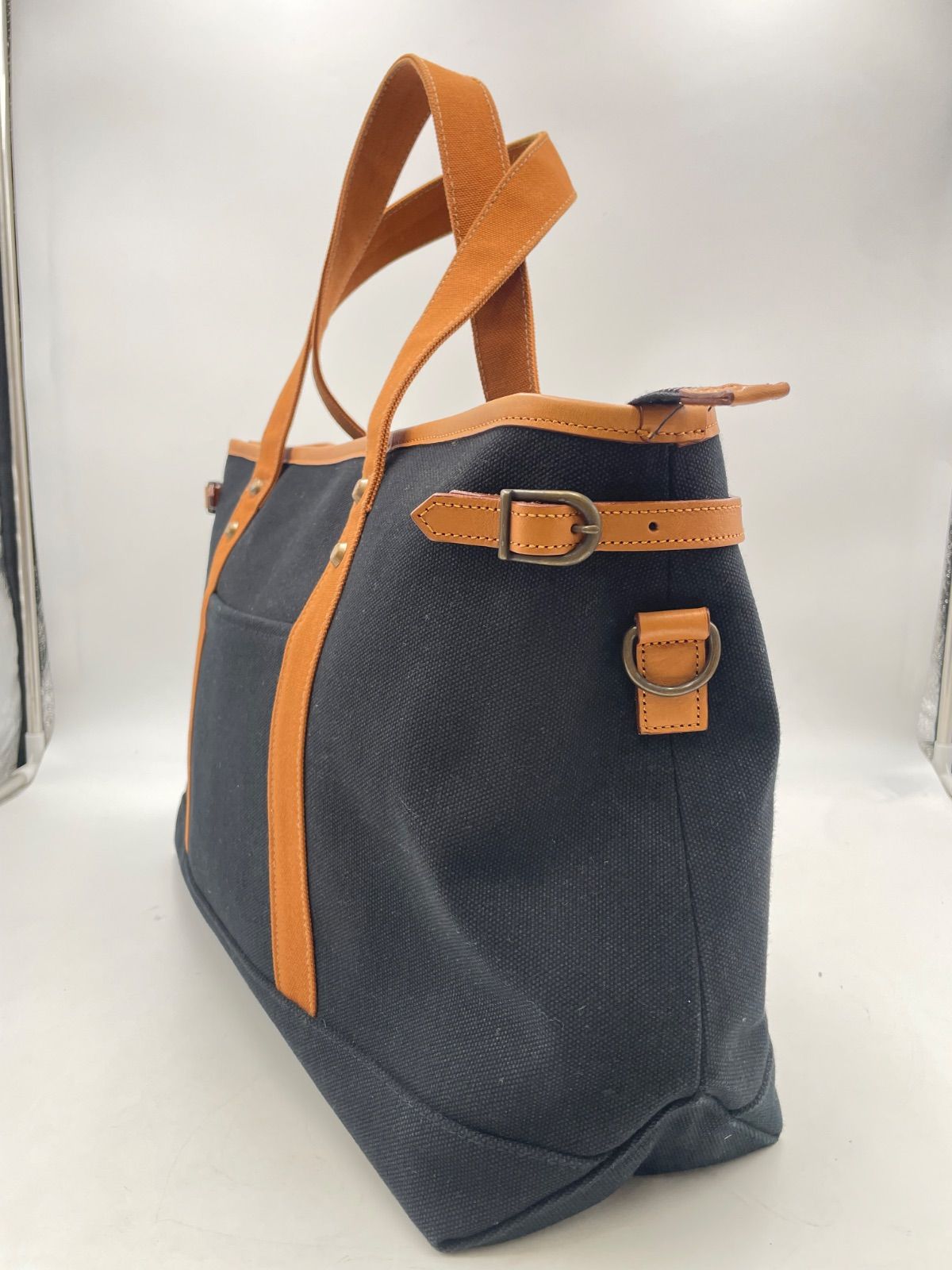 ストア CS2015 UNDER CANVAS タケヤリ 2号帆布 横型トートバッグ 倉敷