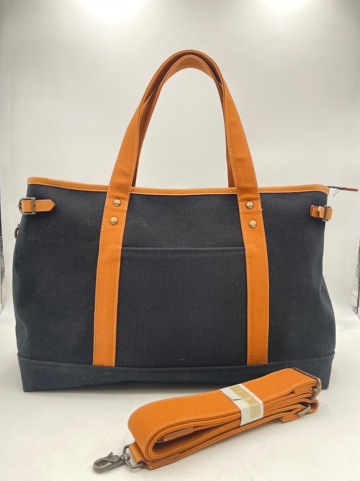 ストア CS2015 UNDER CANVAS タケヤリ 2号帆布 横型トートバッグ 倉敷