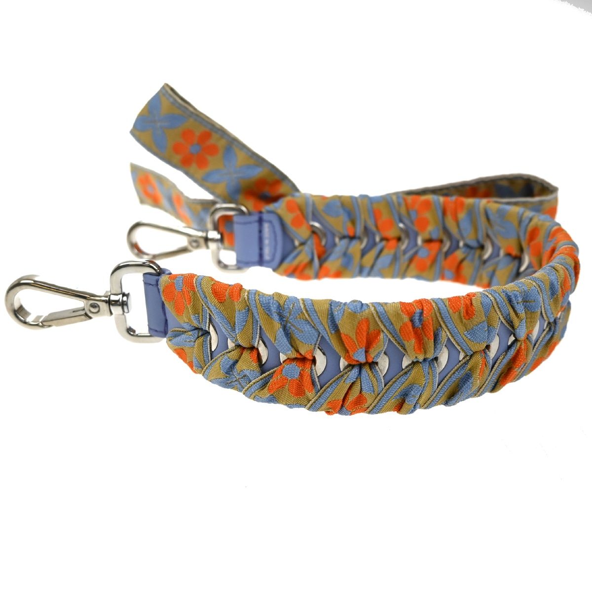 ま*ん様 FENDI ストラップユー キャンバス/レザー ショルダーストラップ フェンディ ストラップユー GP×革×キャンバス ショルダーストラップ