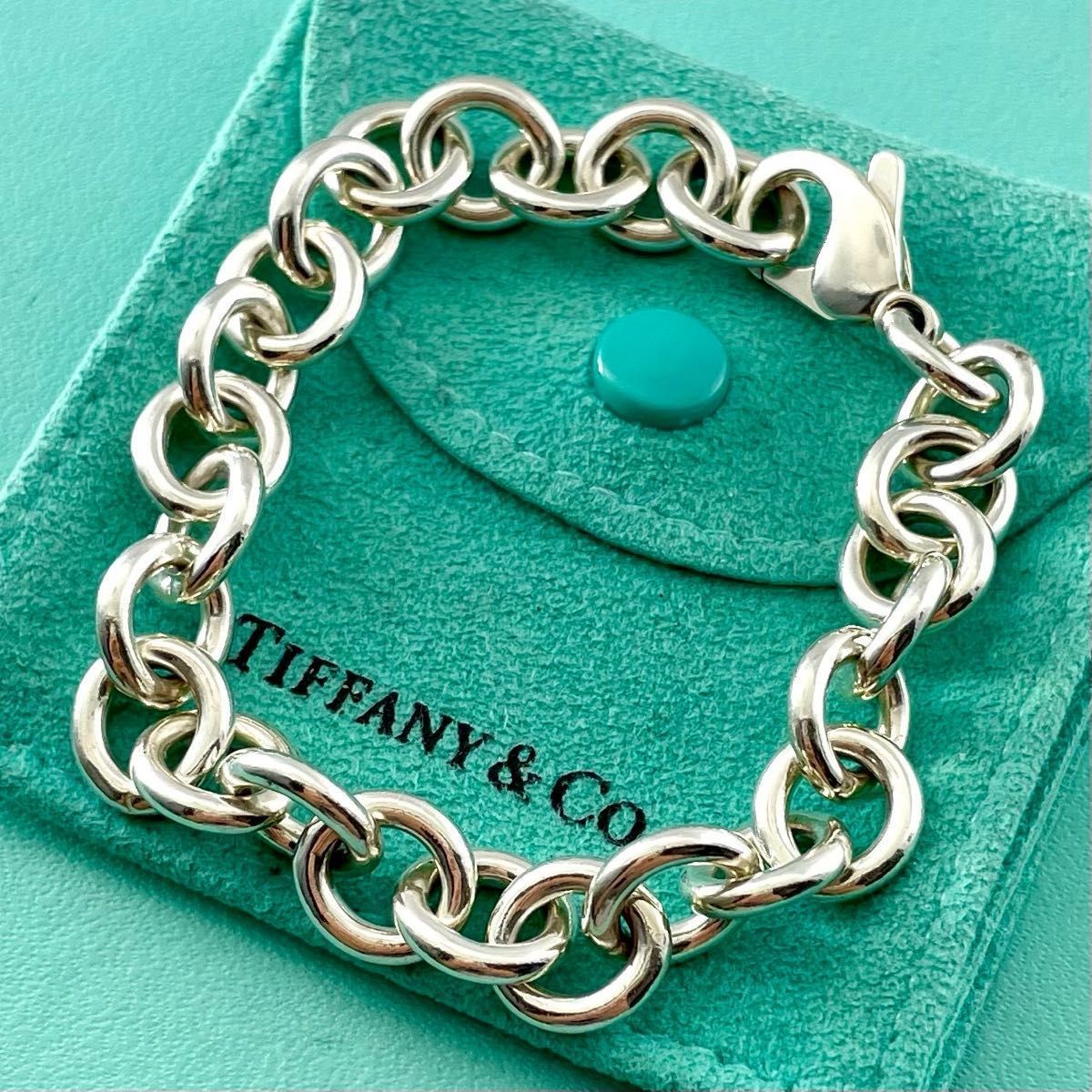ティファニー オーバル ドーナツ リンク チェーン ブレスレット XK3fe