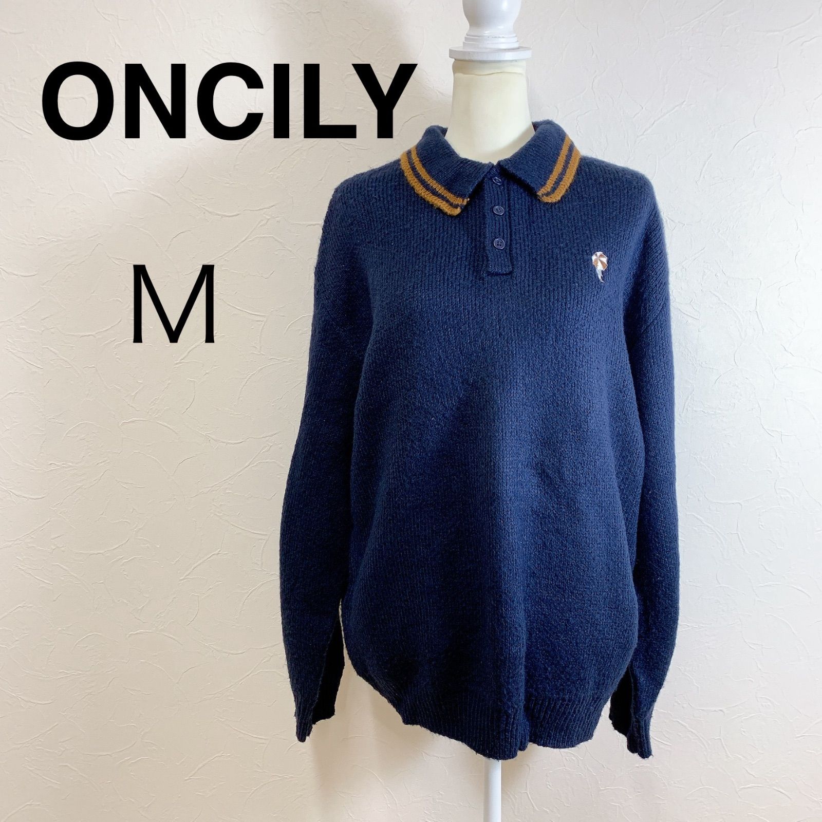 ONCILY オンシェリー アソートボリューム ニットポロ ボリュームニット 