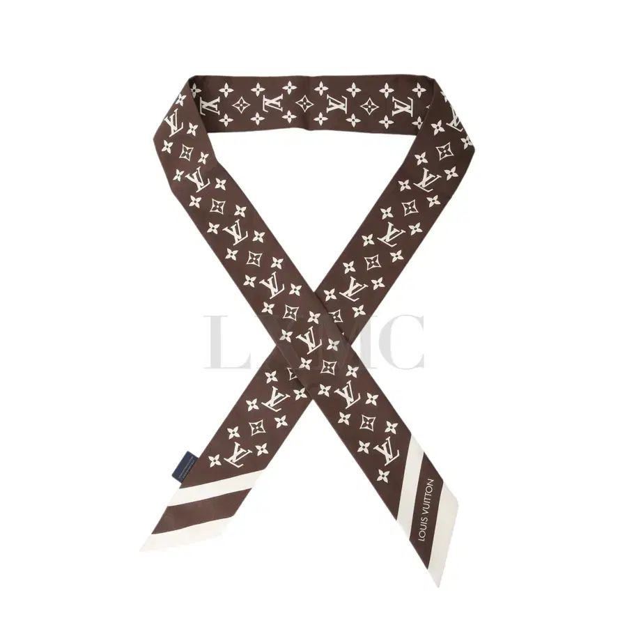 ルイヴィトン モノグラム シルエット BB バンド シルク スカーフ バンダナ M 97392