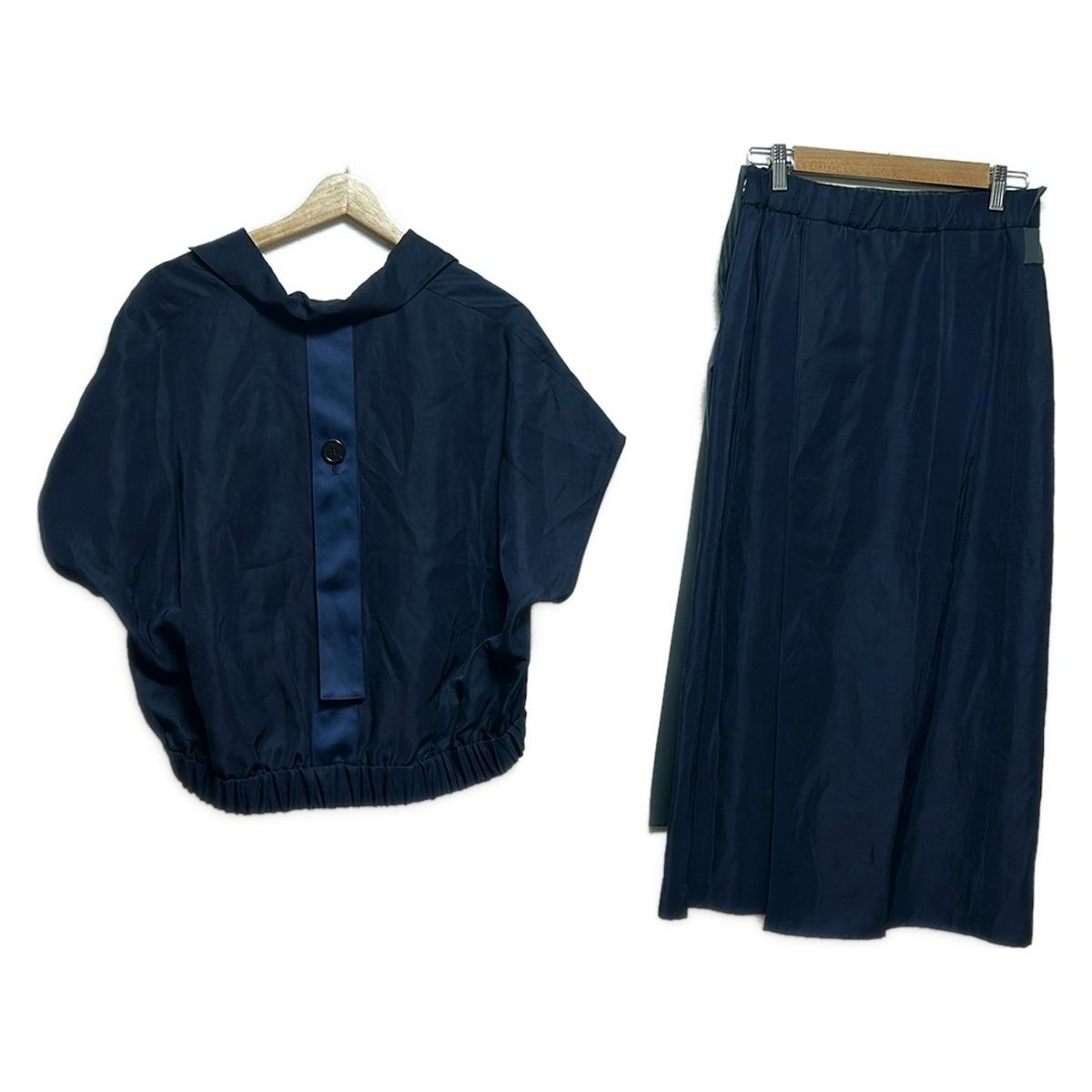 ADORE アドーア スカートスーツ レディース シルキープレーンクロスジャケット シルキープレーンクロススカート 531-5150502 531-5120502