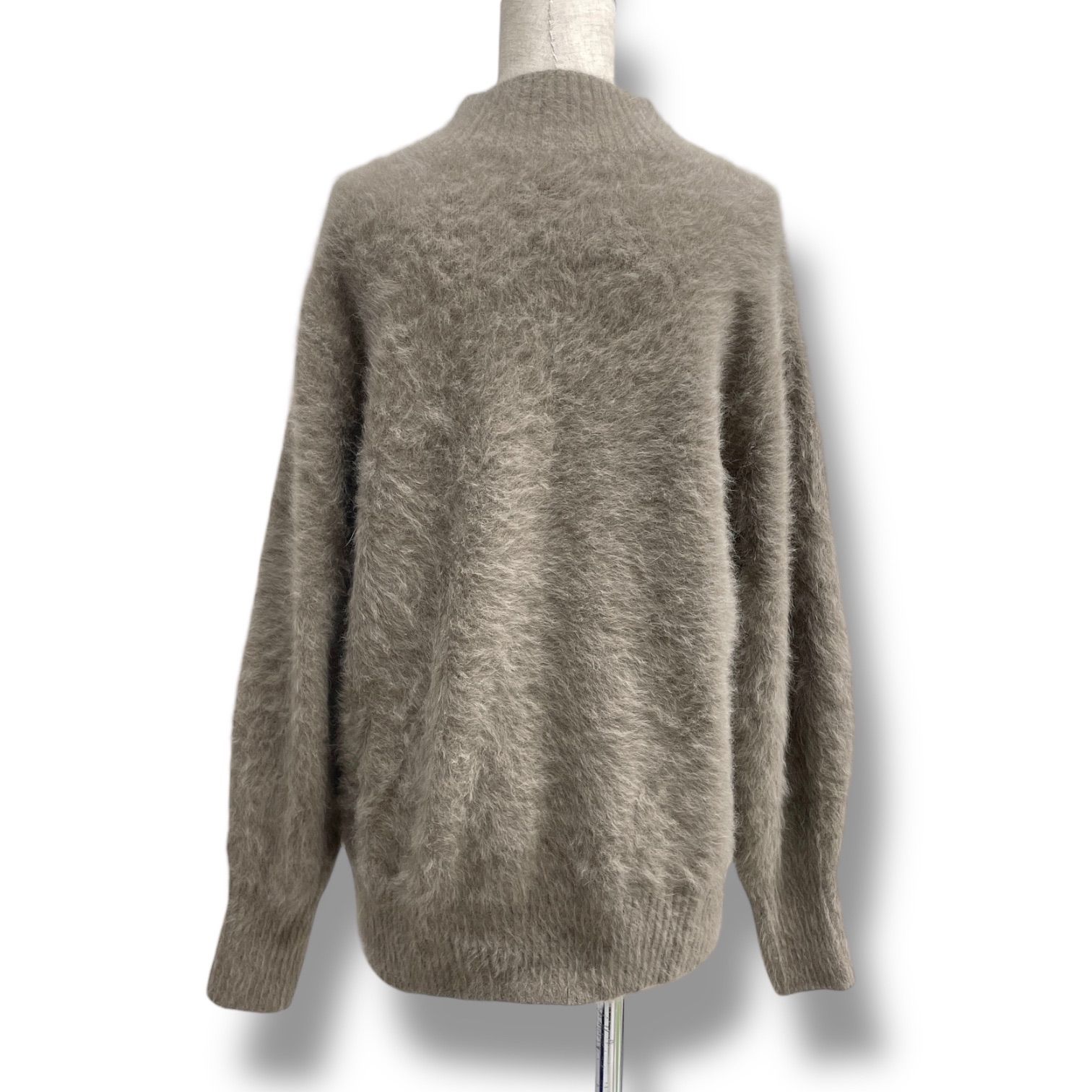 美品　ユナイテッドアローズ　フォックス　カシミヤ　ハイネックニット　モカ UNITED ARROWS ユナイテッドアローズ FOX/CA ハイネックニット