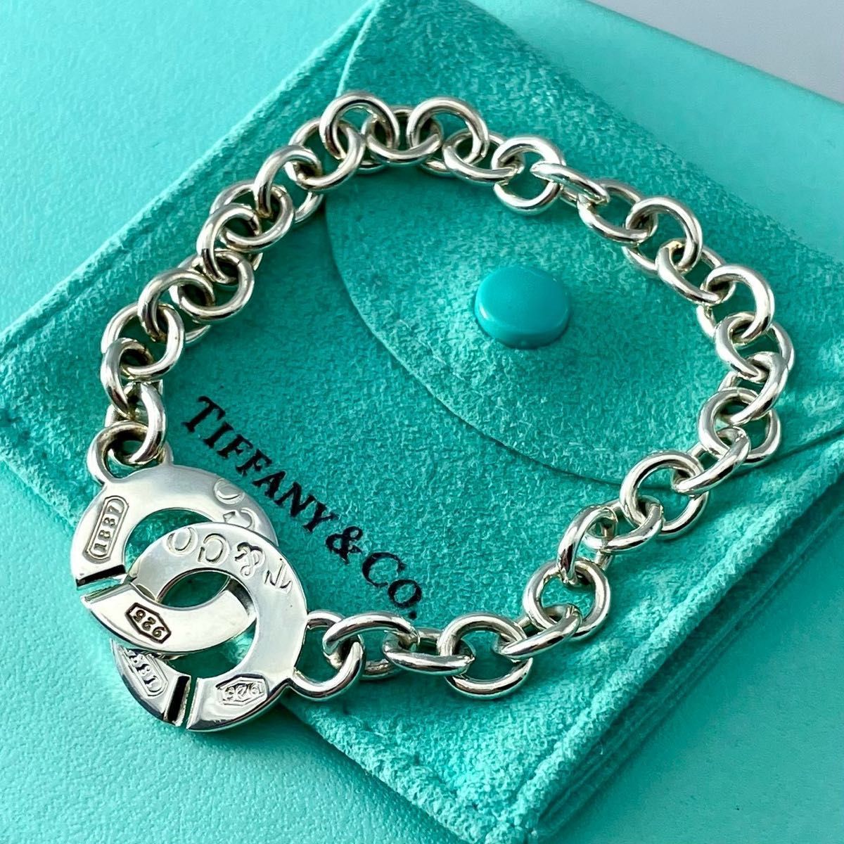 ティファニー 1837 サークル クラスプ ブレスレット XF1fe - メルカリ
