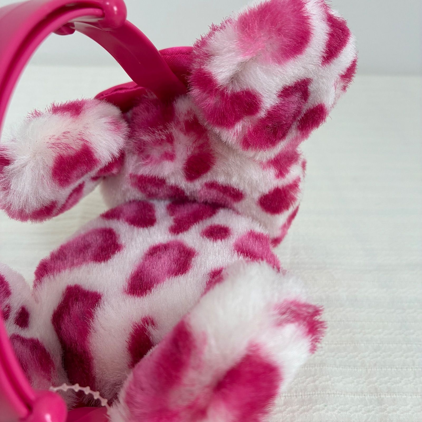 ヒョウ柄 リボン付き イヤーマフ ディズニー ヒョウ柄 イヤーマフ - メルカリ