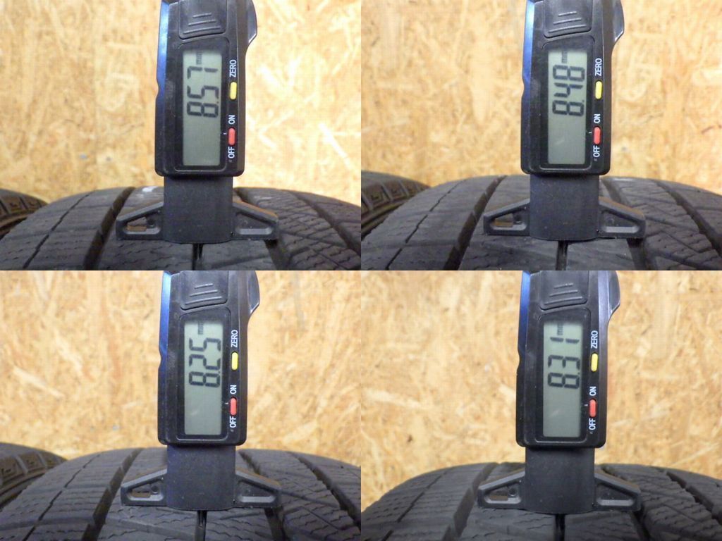 SR 319 造 約8部山 DUNLOP WM 03 205 45 R 17 4本