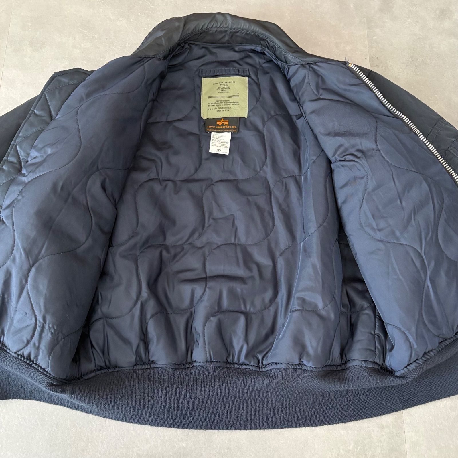 ALPHA INDUSTRIES アルファインダストリーズ CWU-45P 工場 USA製