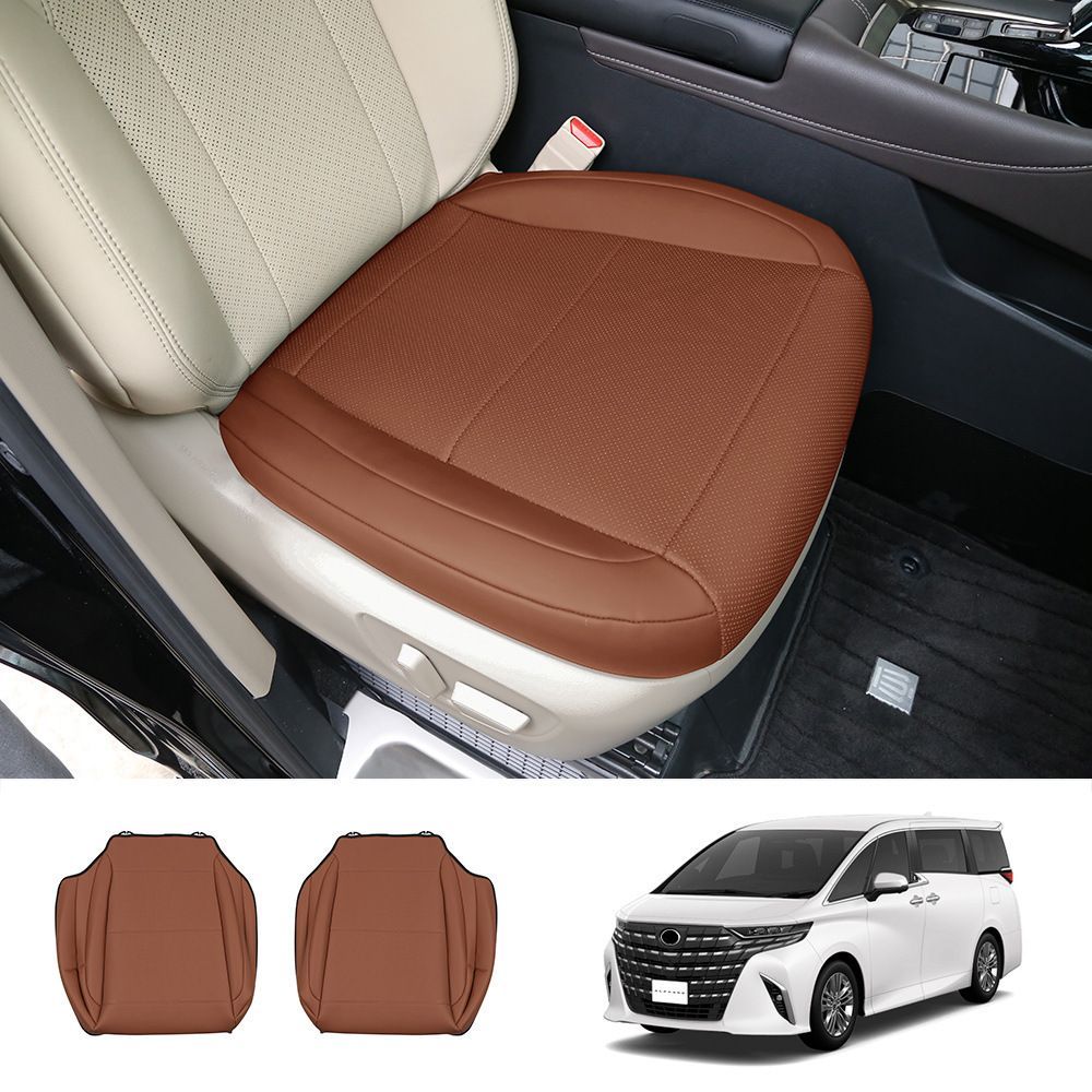 送料無料 トヨタ ALPHARD VELLFIRE 40系 対応 フロントシート 保護マット 内装 汚れ防止 高耐久 ブラック ブラウン ベージュ 2点CYB853l週末セール