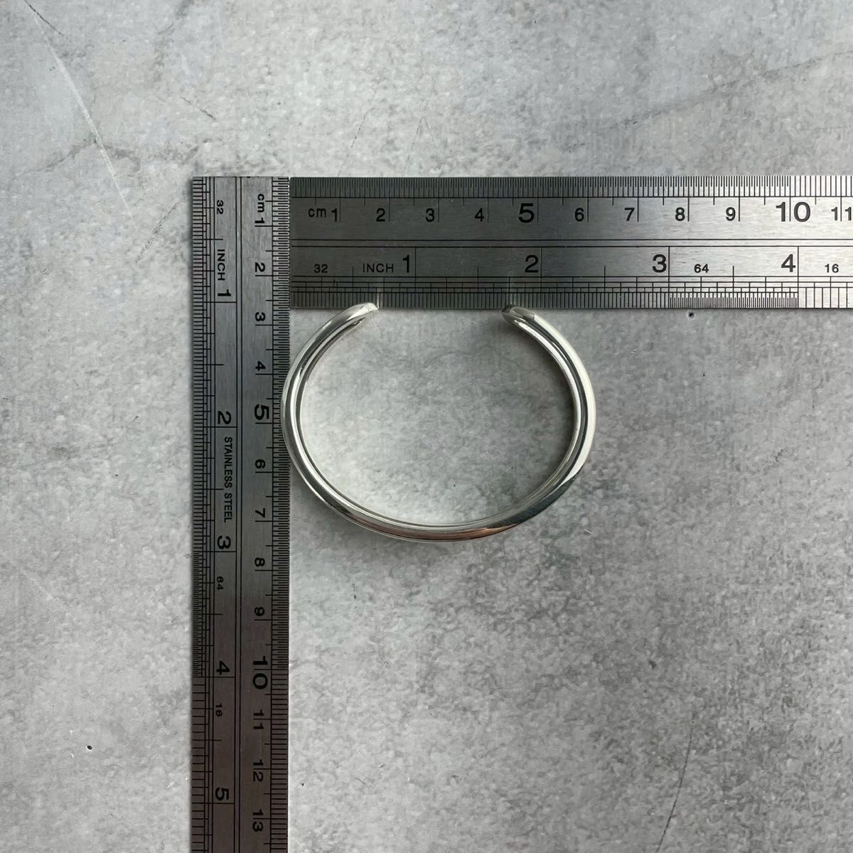 【美品】ティファニー ダイアゴナル バングル ブレスレット シルバー925 TIFFANY&Co.（ティファニー） 【ティファニー ダイアゴナル バングル