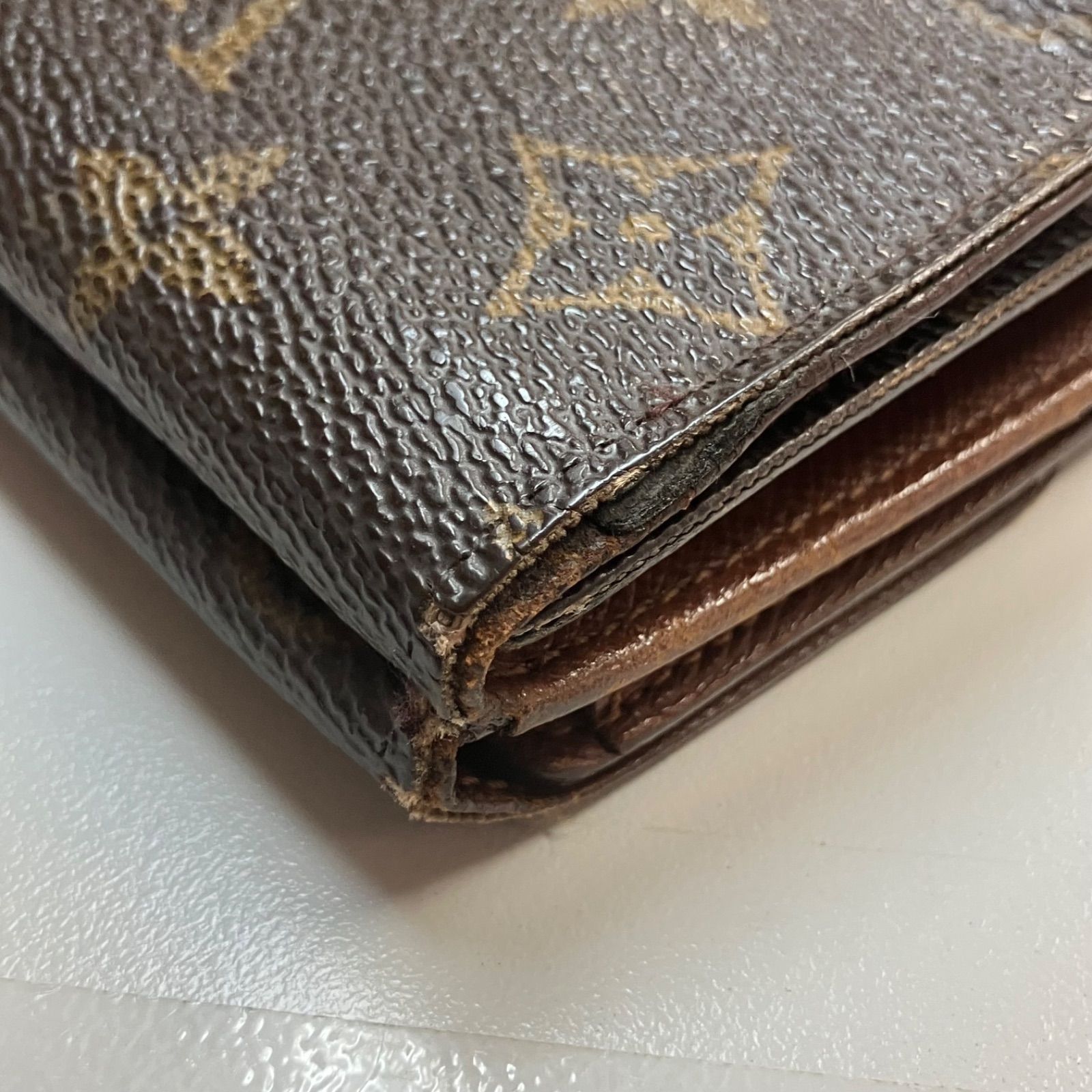 ⑦★美品♪モノグラム Wホック折財布 LOUIS VUITTON ルイヴィトン 折り財布 モノグラム Wホック【79724d2e