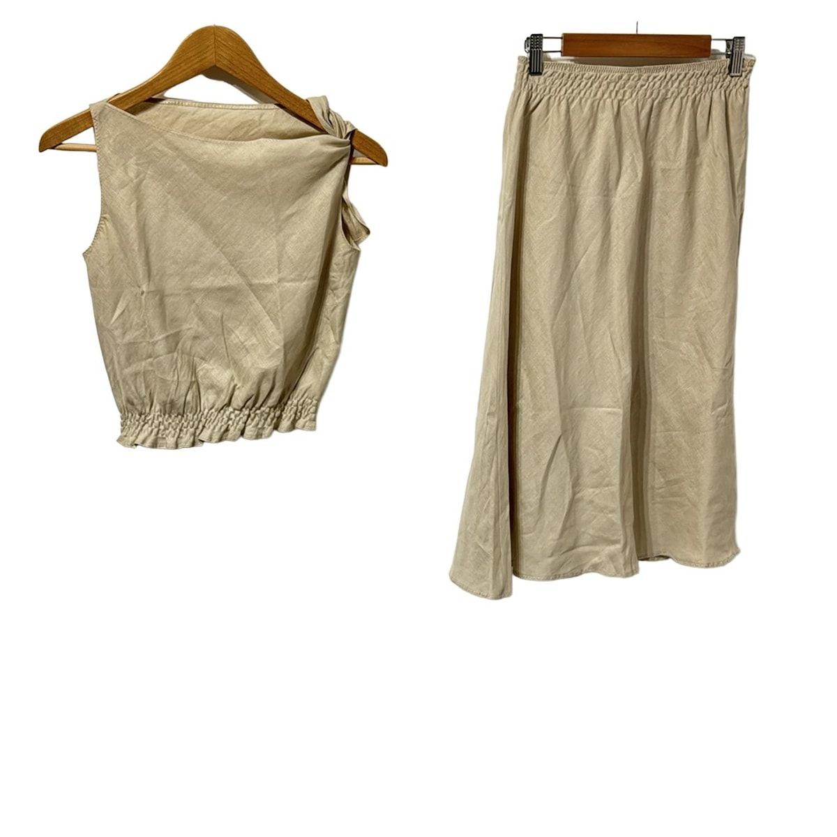 ANAYI アナイ スカートセットアップ レディース - ライトベージュ