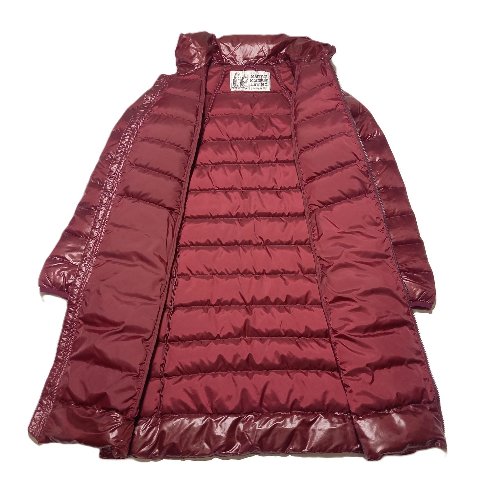 マーモット ロング ダウンコート 700フィル ボルドー Mサイズ Marmot 