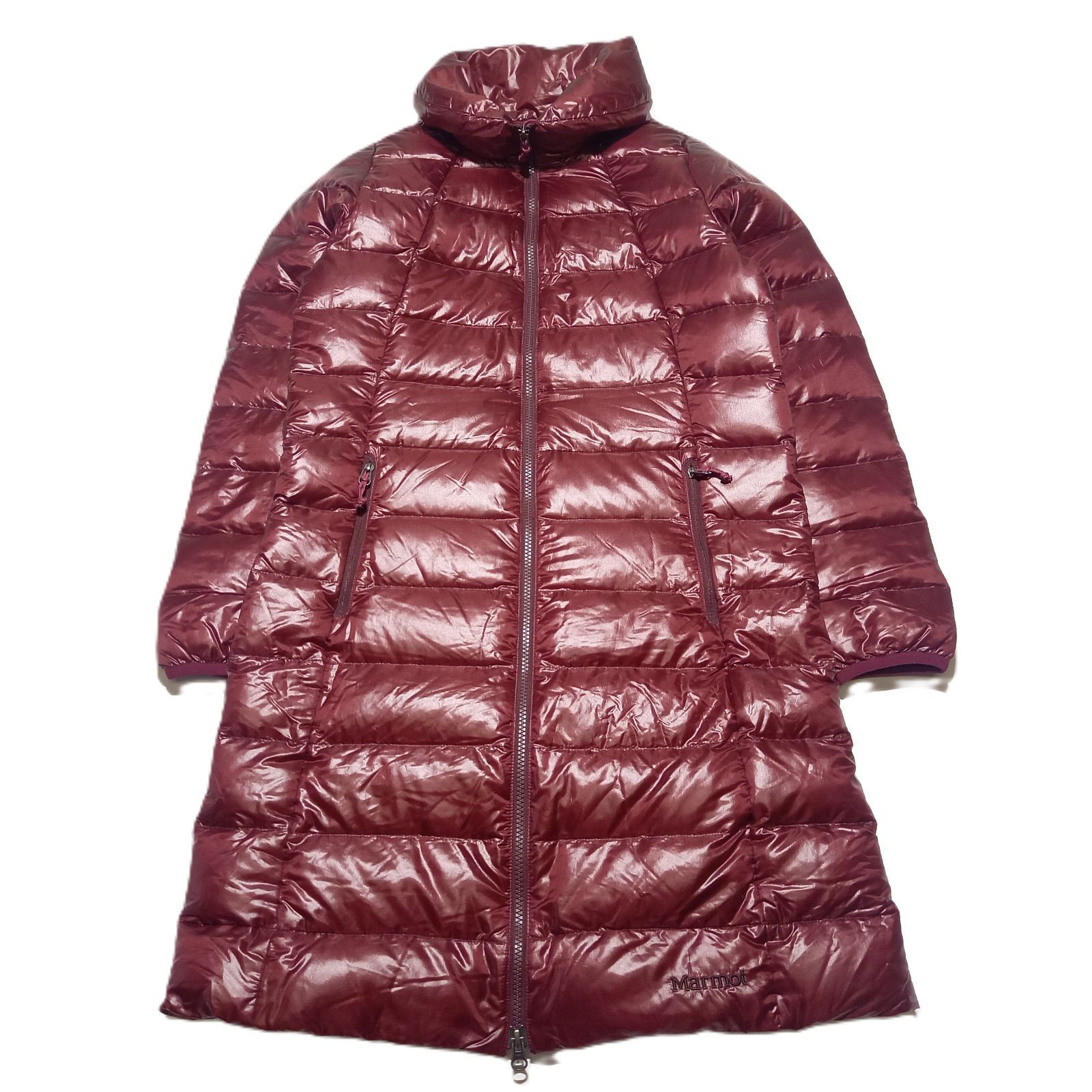 マーモット ロング ダウンコート 700フィル ボルドー Mサイズ Marmot