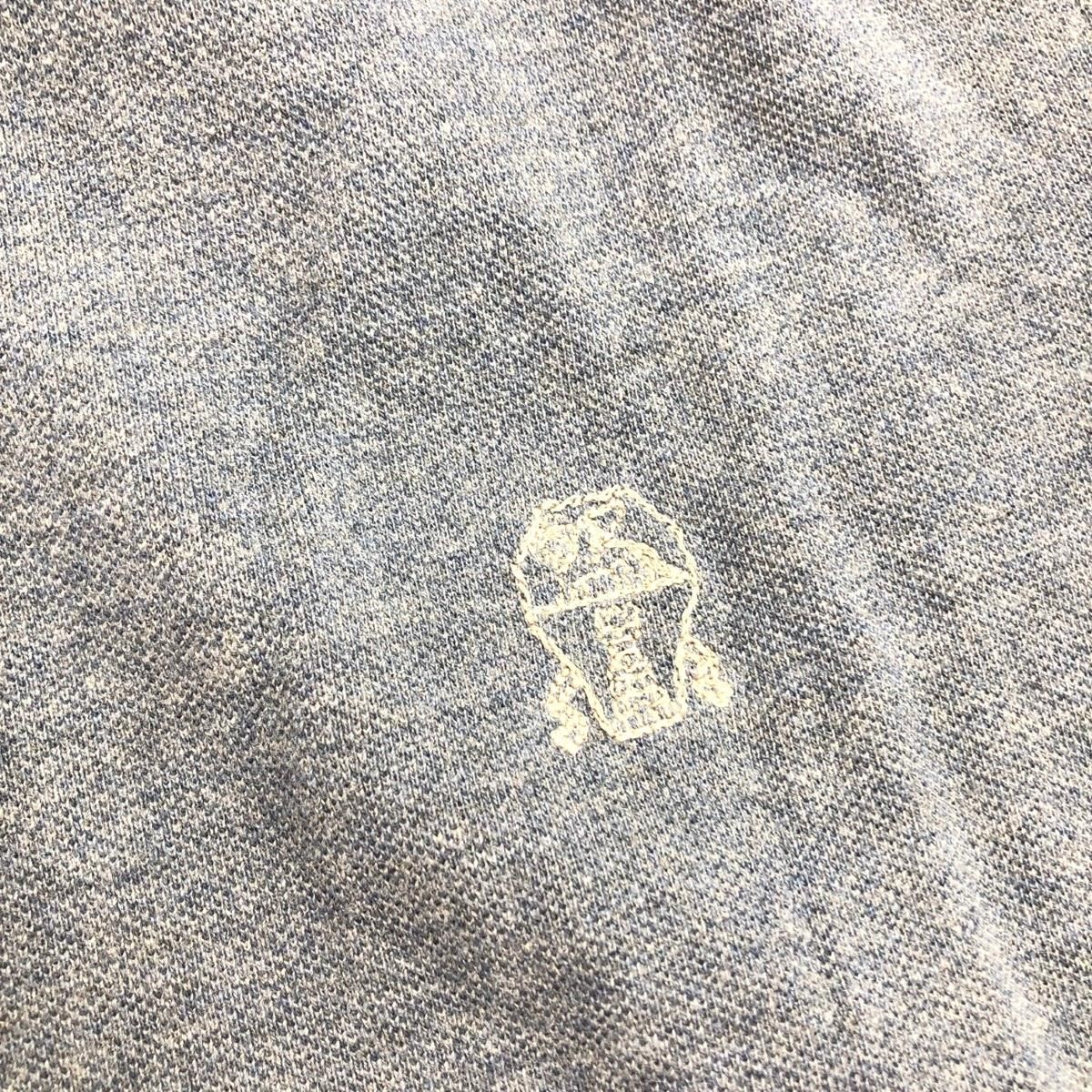 BRUNELLO CUCINELLI ブルネロクチネリ 半袖ポロシャツ サイズ:M 刺繍