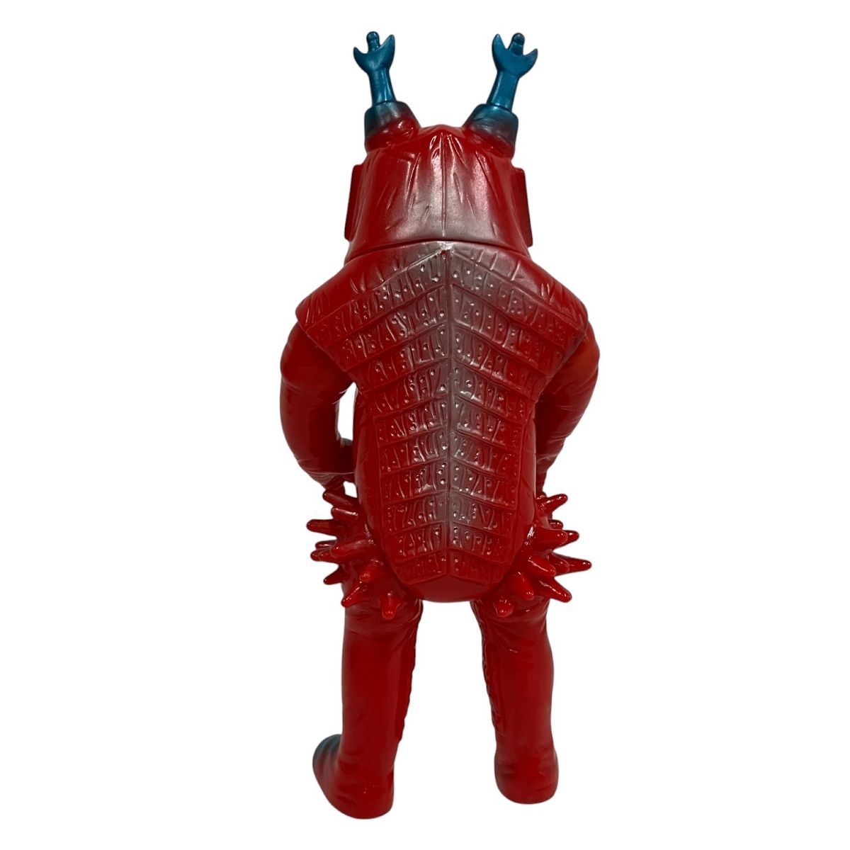 ブルマァク　復刻　キングボックル　赤 バンダイ B-CLUB ブルマァク 復刻版怪獣シリーズ 原始地底人 キング