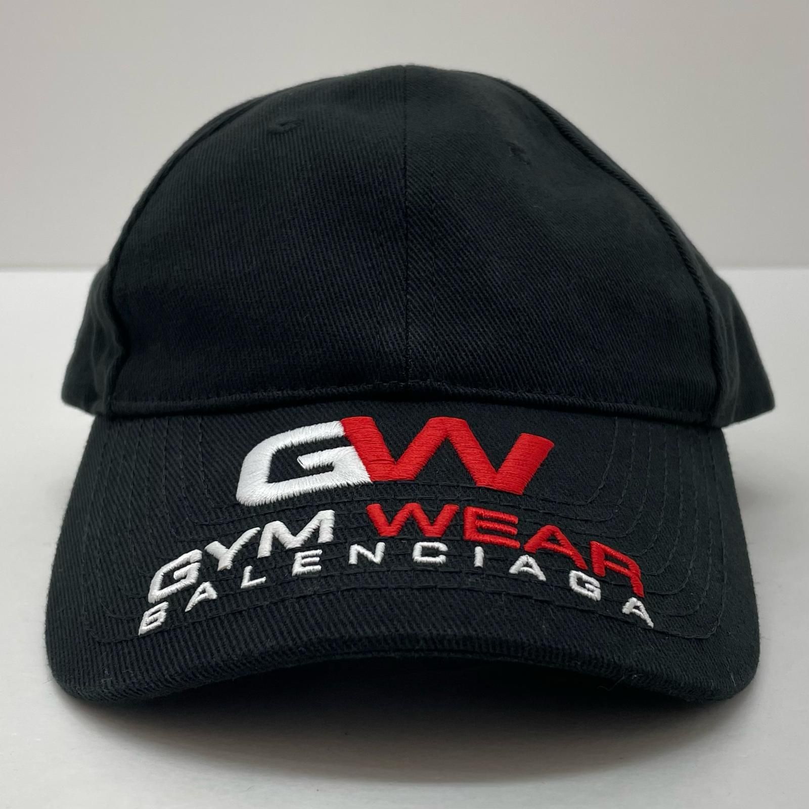 BALENCIAGA バレンシアガ GYM WEAR 帽子 キャップ ブラック