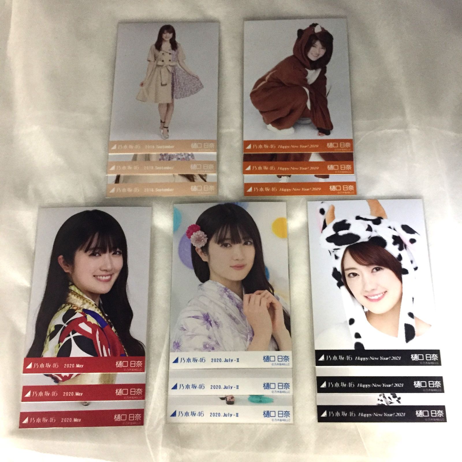 乃木坂46 樋口日奈 生写真 コンプ 5セット NLQ096P f115P - メルカリ