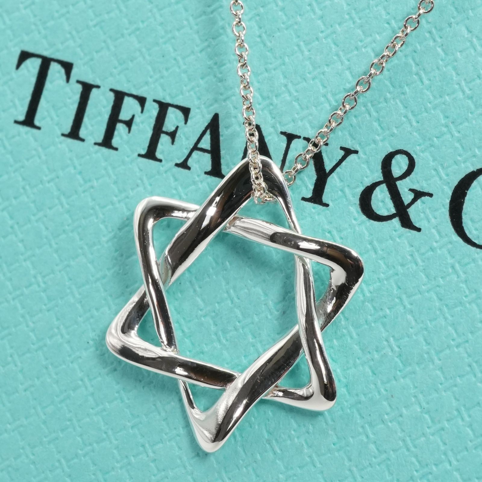 ティファニー ロング スターオブダビデ ネックレス 25-1622 S