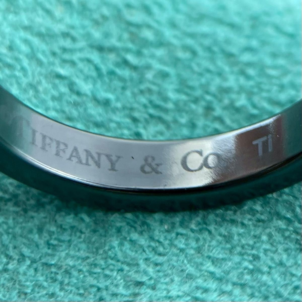 TIFFANY&Co.　ティファニー　ナローリング　約17.5号　925 TIFFANY&Co. ティファニー ナローリング Silver925 17号