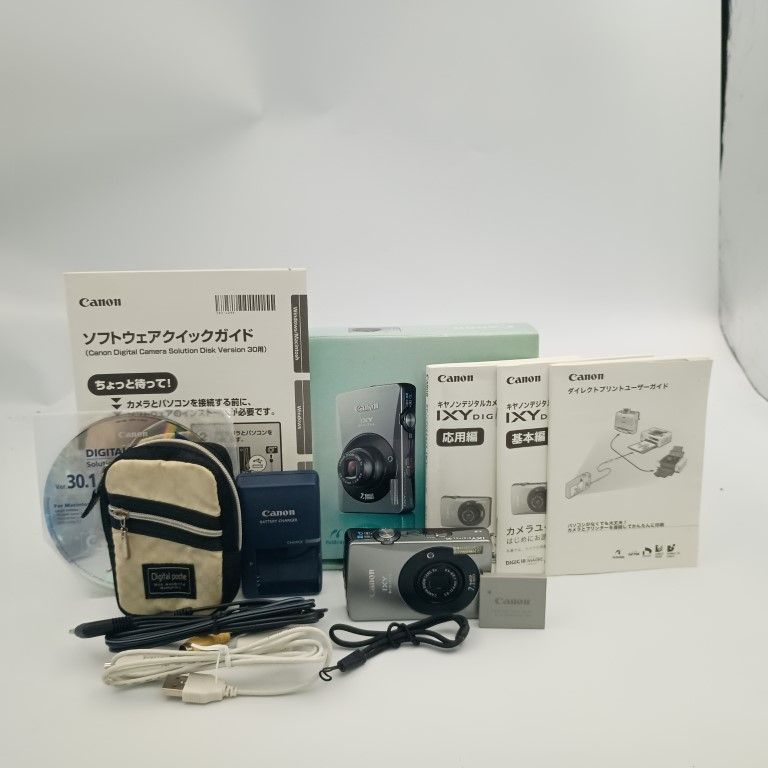 Canon IXY DIGITAL 90 シルバー コンパクトデジタルカメラ 【公式通販】