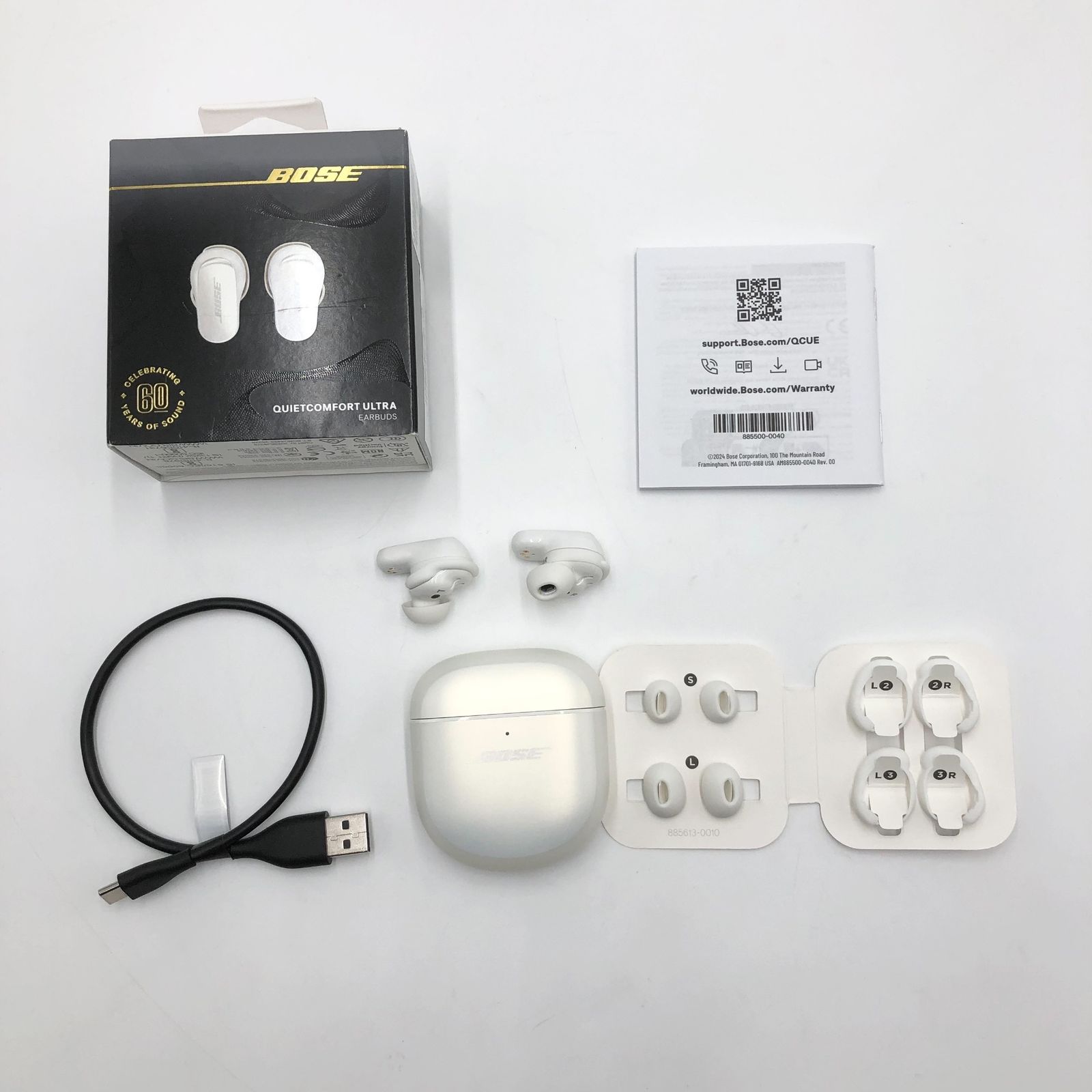 Bose QuietComfort Ultra Earbuds ノイズキャンセリング Bluetooth 完全ワイヤレス イヤホン 空間オーディオ マイク付 最大6時間再生 急速充電 60周年記念モデル Diamond Collection