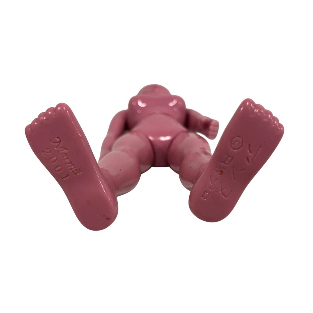 マーミット 怪獣天国 アンヌ隊員 無塗装 ピンク 2001 約23cm ソフビ