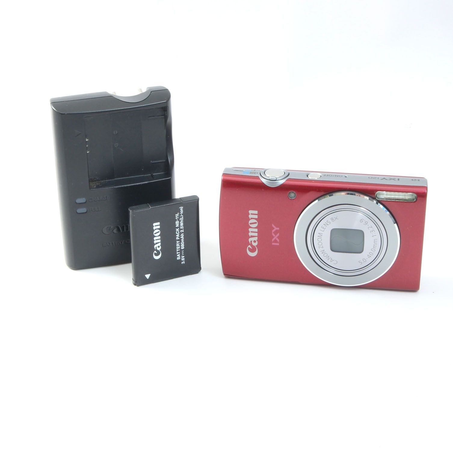 CANON キャノン IXY 120 レッド コンパクトデジタルカメラ - メルカリ