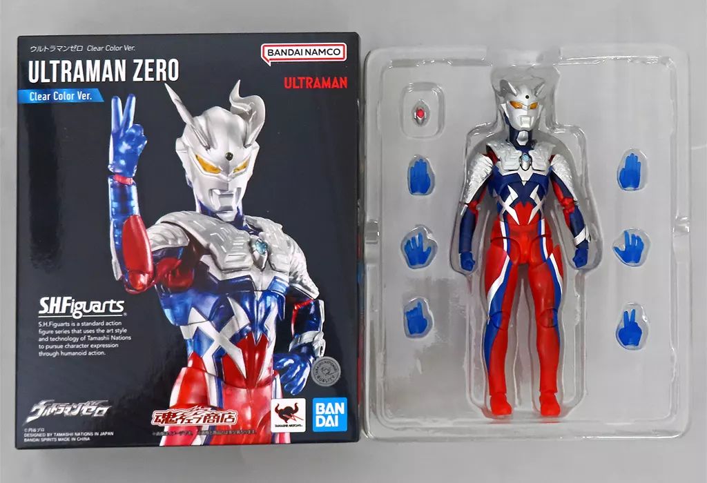 中古】フィギュア S.H.Figuarts ウルトラマンゼロ Clear Color Ver