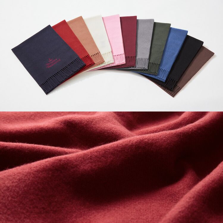 Vivienne Westwood 2025年モデル マフラー 25-81030007-W00Q7-AAB