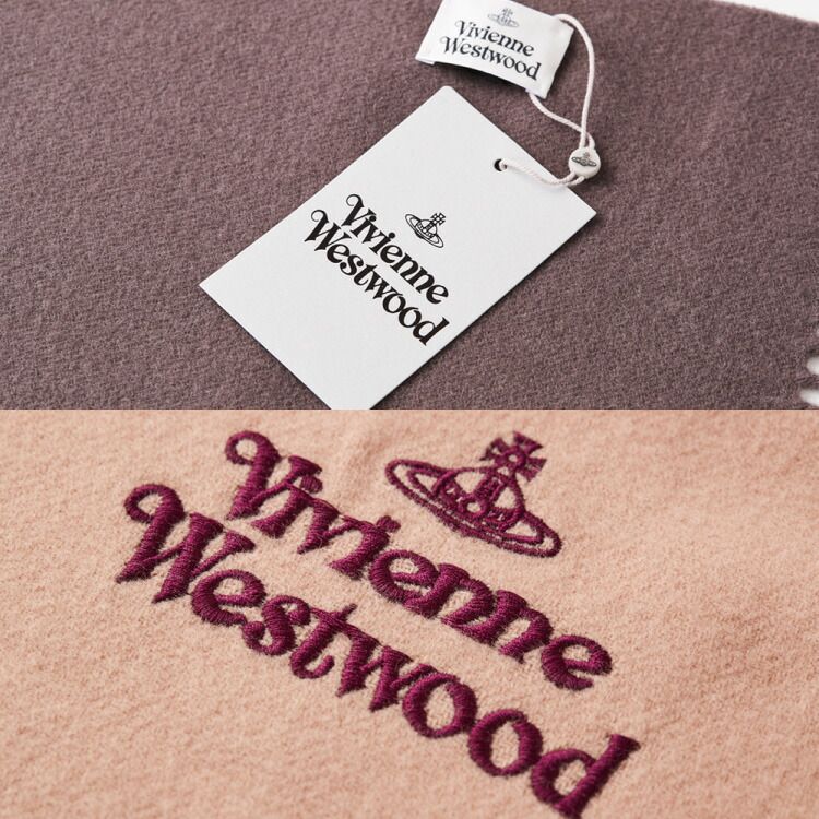 Vivienne Westwood 2025年モデル マフラー 25-81030007-W00Q7-AAB