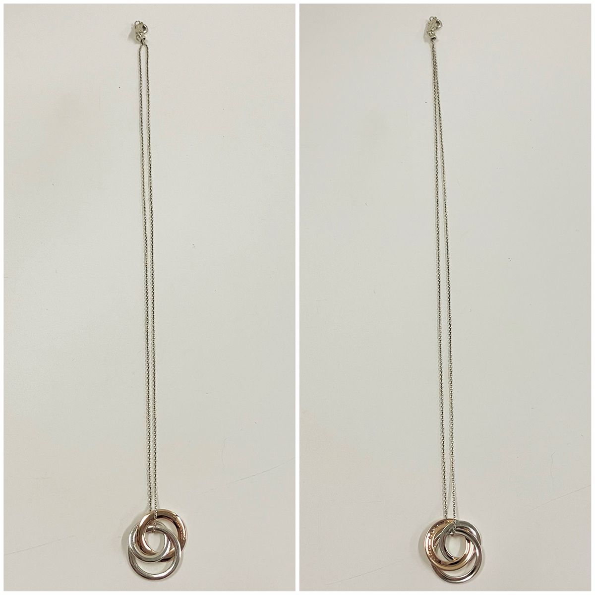 TIFFANY-Co. ティファニー インターロッキング ネックレス 925