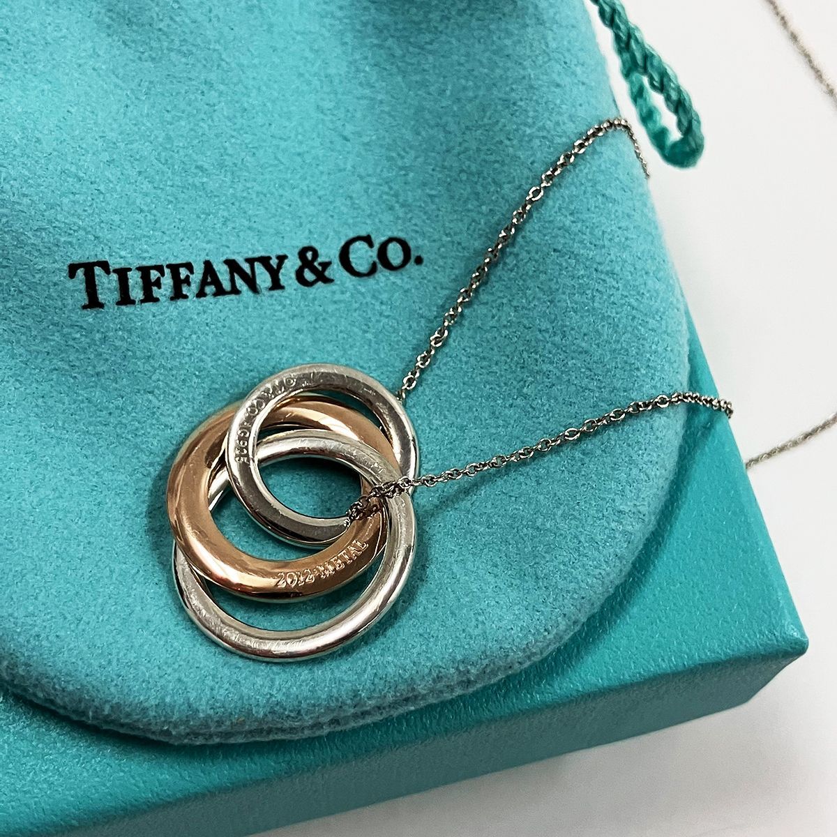 TIFFANY-Co. ティファニー インターロッキング ネックレス 925