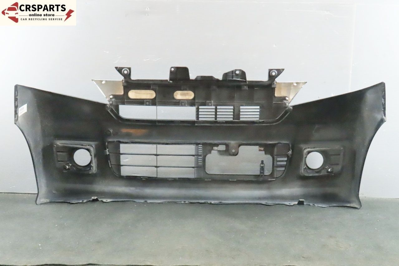 N-BOX カスタム JF1 純正 フロント バンパー グリル付 NH850 (71100