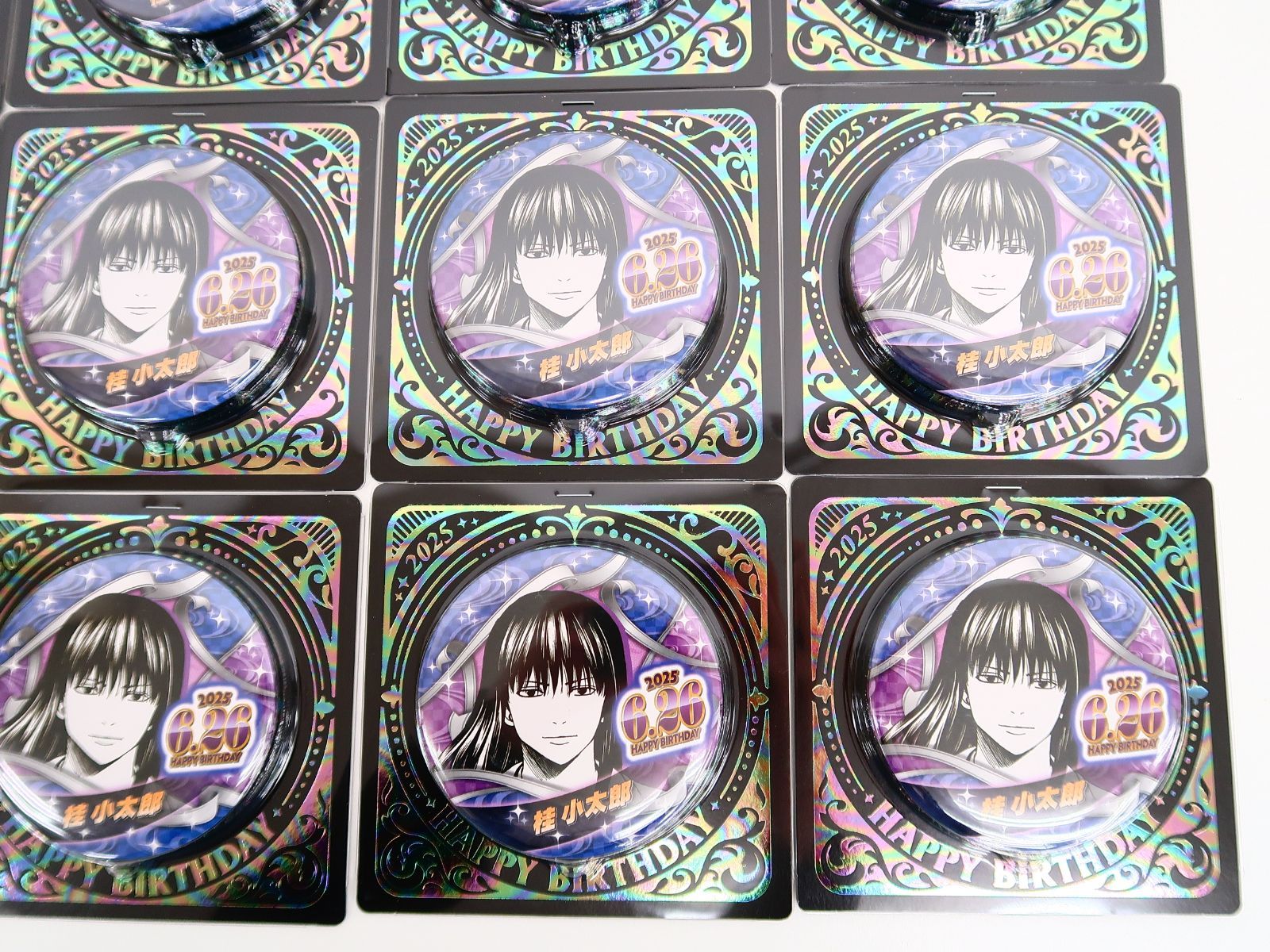 20個 2024 銀魂 桂小太郎 バースデイ缶バッジ(2025)