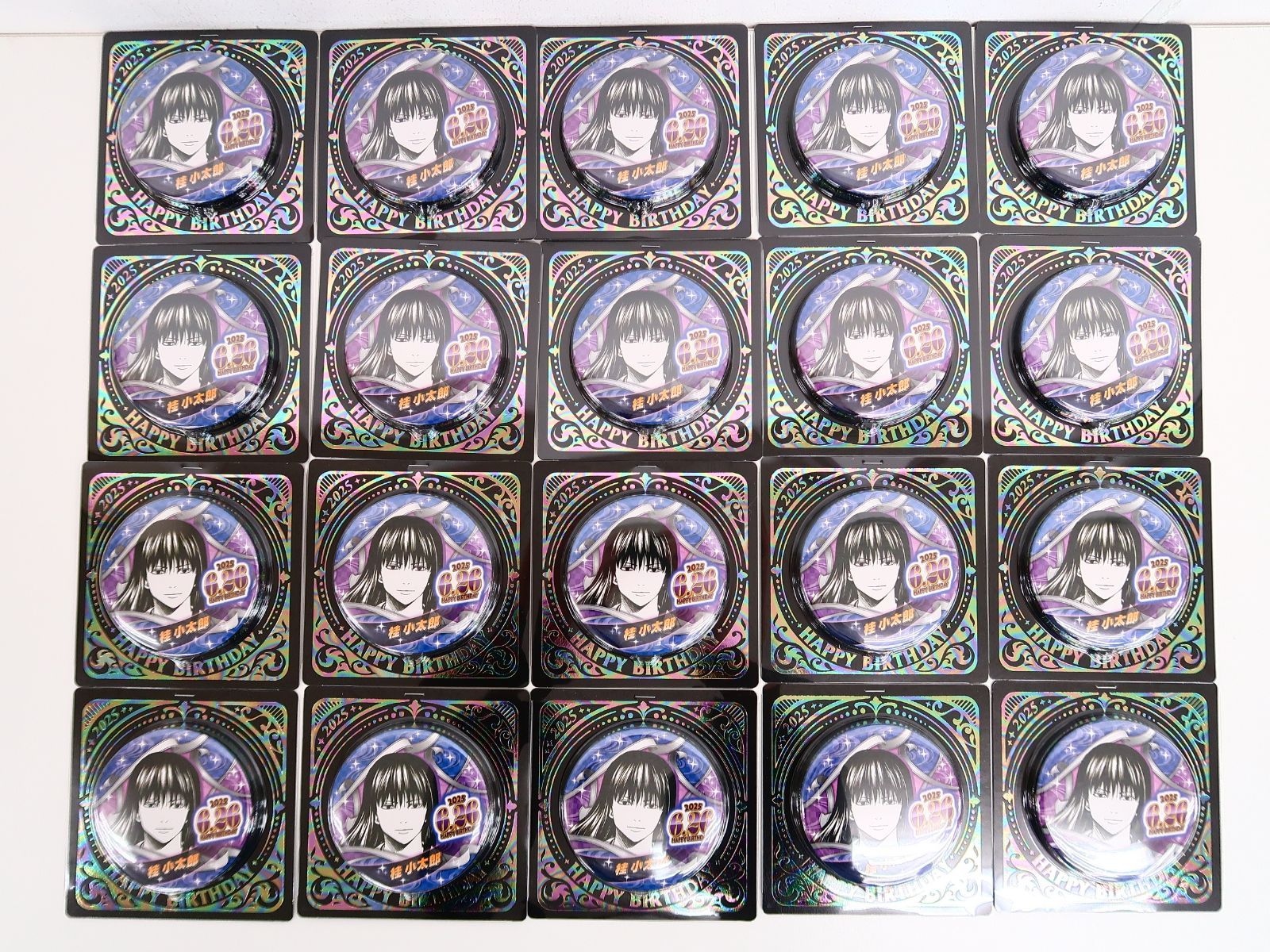 銀魂 桂小太郎 バースデイ缶バッジ 2025